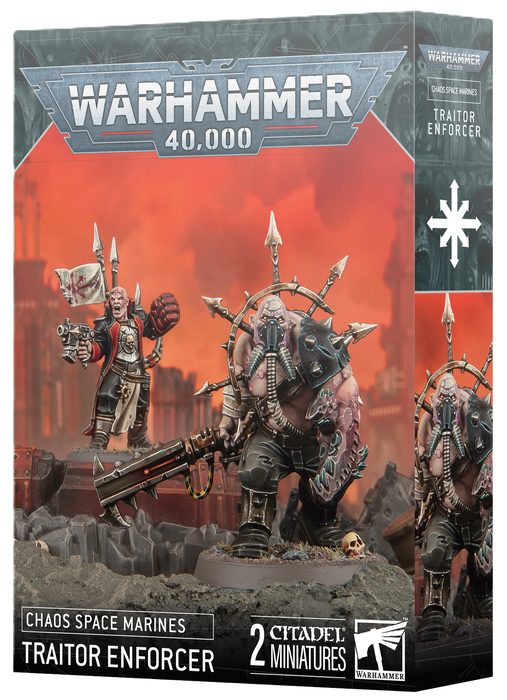 Chaos Space Marines Traitor Enforcer - Warhammer