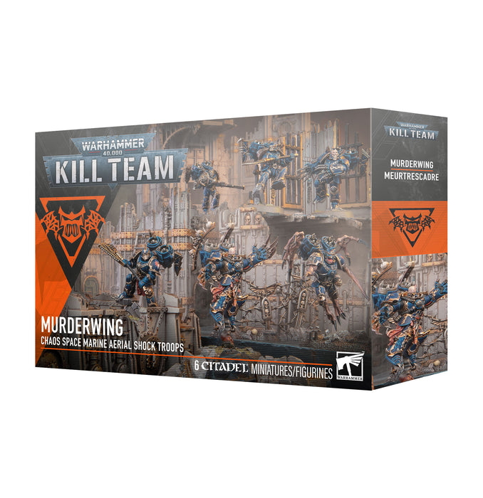 Kill Team Murderwing Chaos Space Marine Aerial Shook Troops - Warhammer