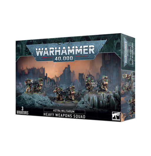 A/Militarum: Cadian Heavy Weapons Squad - Warhammer