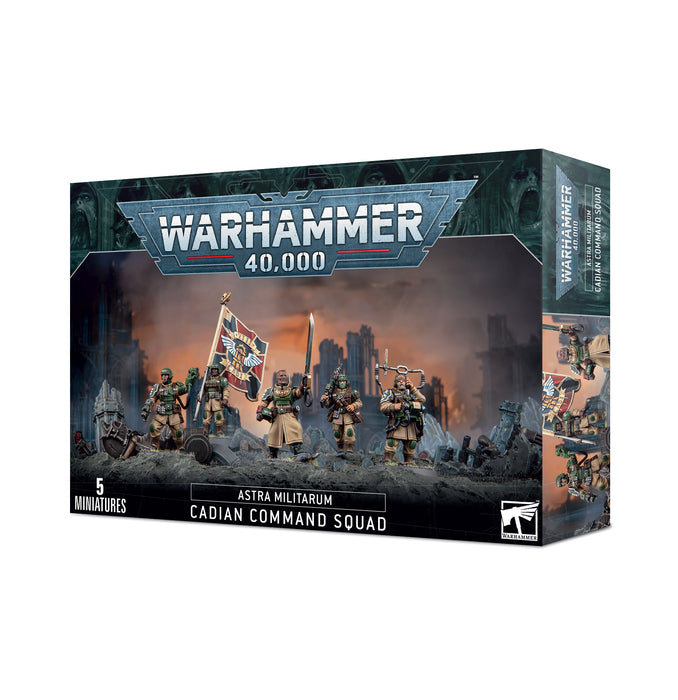 A/Militarum: Cadian Command Squad - Warhammer