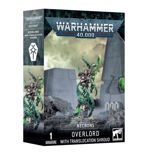 Necrons: Overlord with Translocation Shroud - Warhammer