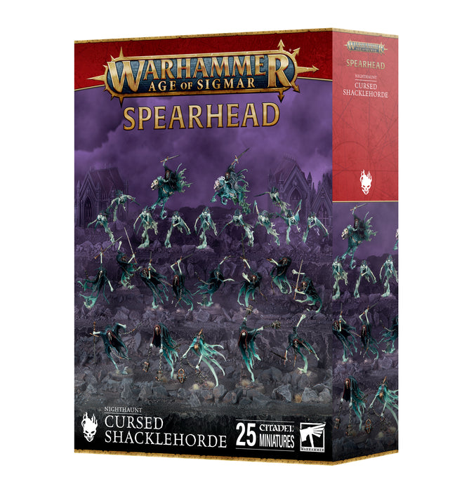 Age of Sigmar: Spearhead Nighthaunt Cursed Shacklehorde - Warhammer