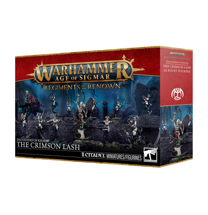 Daughters of Khaine Regiment of Renown the Crimson Lash - Warhammer