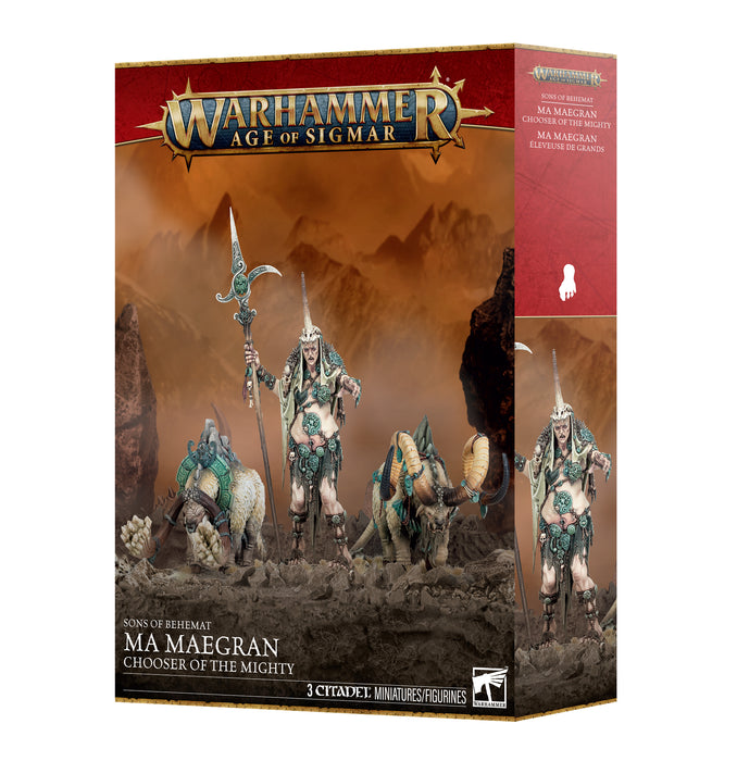 Sons of Behemat Ma Maegran Choose of the Mighty - Warhammer