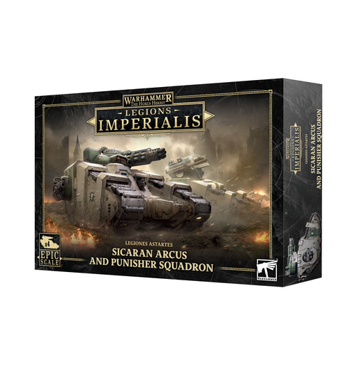 Legions Imperialis: Sicaran Arcus and Punisher Squadron - Warhammer