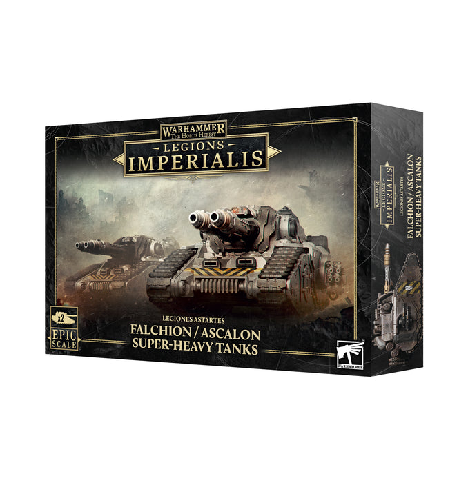Legions Imperialis Legiones Astartes Falchion Ascalon Super Heavy Tanks - Warhammer