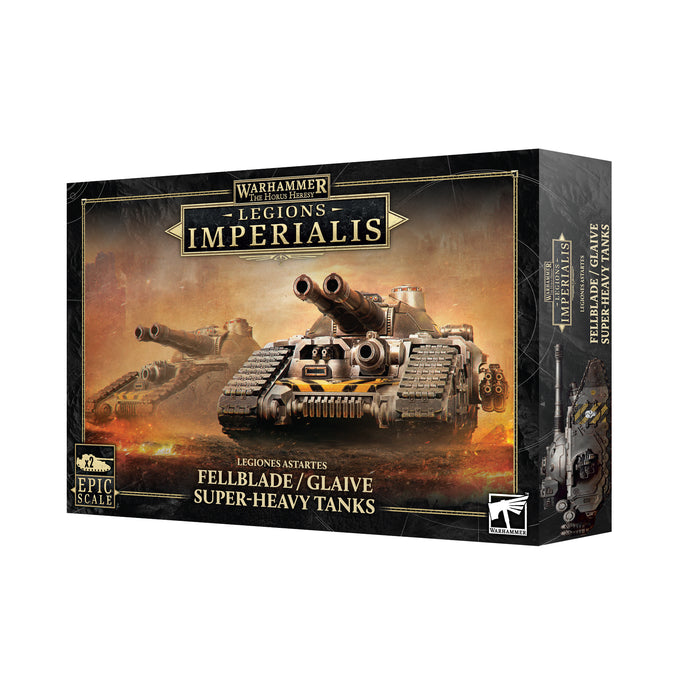 Legions Imperialis Legiones Astartes Fellblade Glaive Super Heavy Tanks - Warhammer