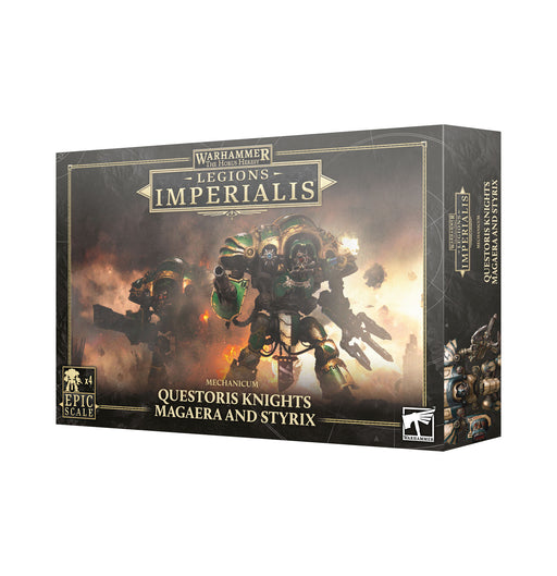 Legions Imperialis: Mechanicum Questoris Knights Magaera Styrix Miniature - Warhammer