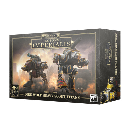 Legions Imperialis: Dire Wolf Heavy Scout Titans - Warhammer