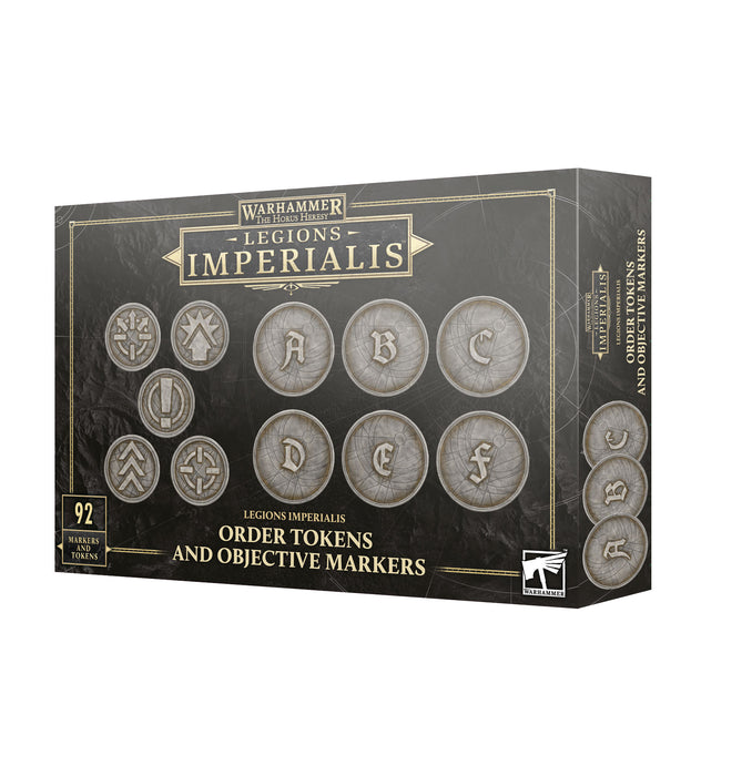 Warhammer: Legions Imperialis Order Tokens Objectives Markers