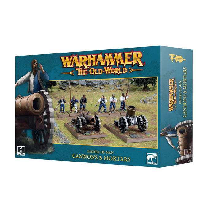 Warhammer the Old World: Empire of Man: Cannons and Mortars