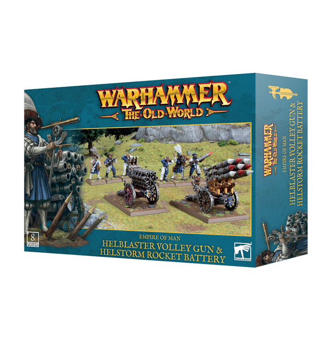 Warhammer the Old World: Hellblaster Volleygun & Hellstorm Battery
