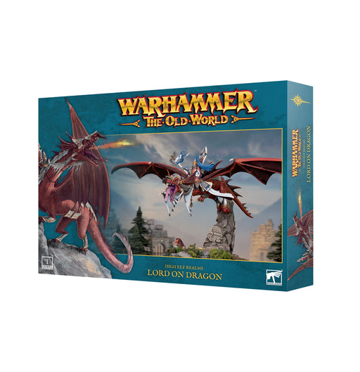 Whtow: High Elf Realms Lord On Dragon - Warhammer