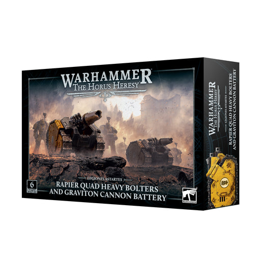 The Horus Heresy: Rapier Quad Heavybolters and Graviton Cannon Battery - Warhammer