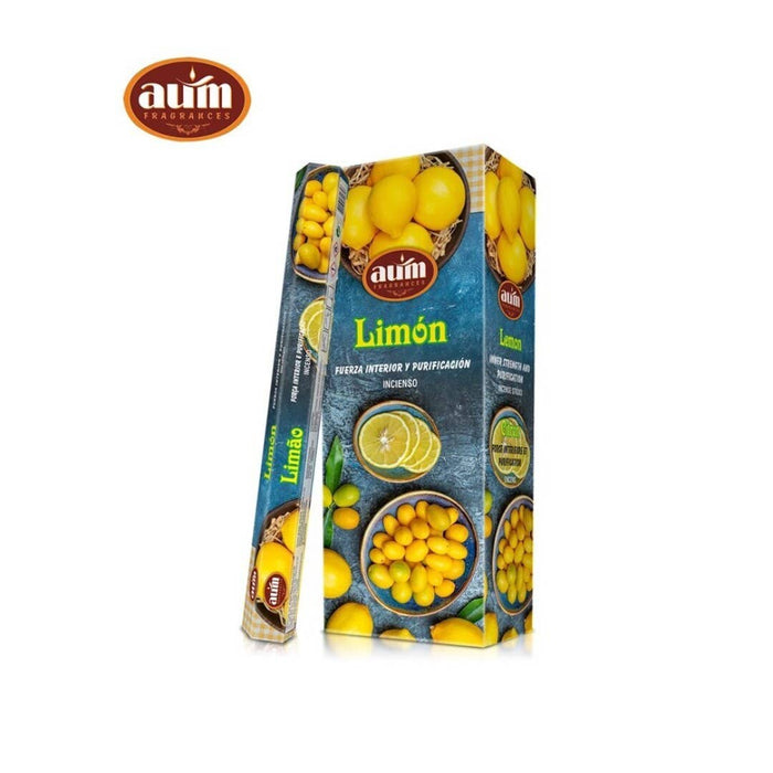 AUM Lemon Suitsuketikku (Hexa) 20 suitsuketikkua