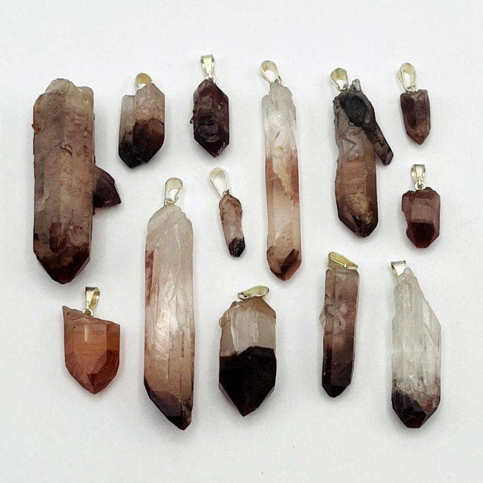 Lithium quartz tip pendant approx. 2-3cm