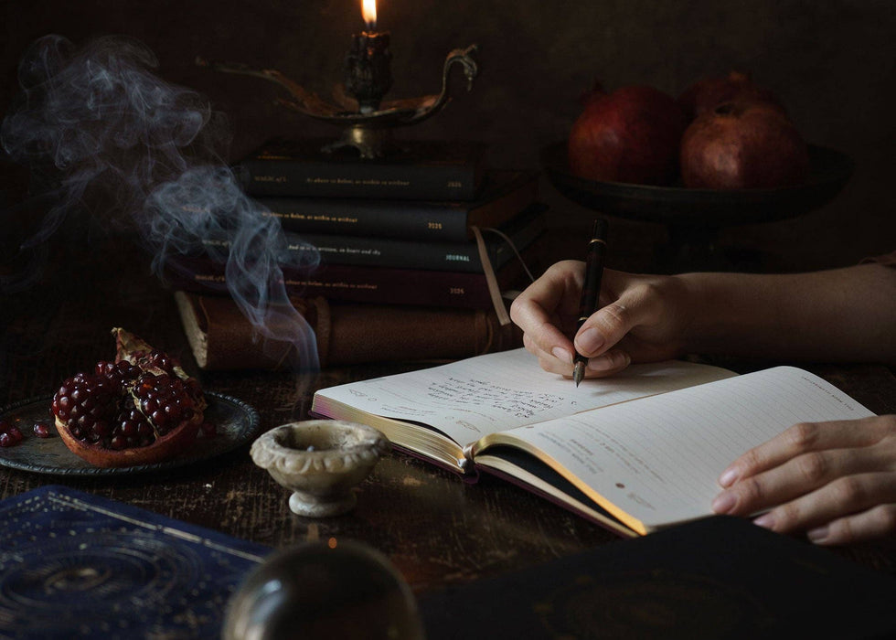 Astrological Planner 2026 - Pomegranate Velvet - Magic of I