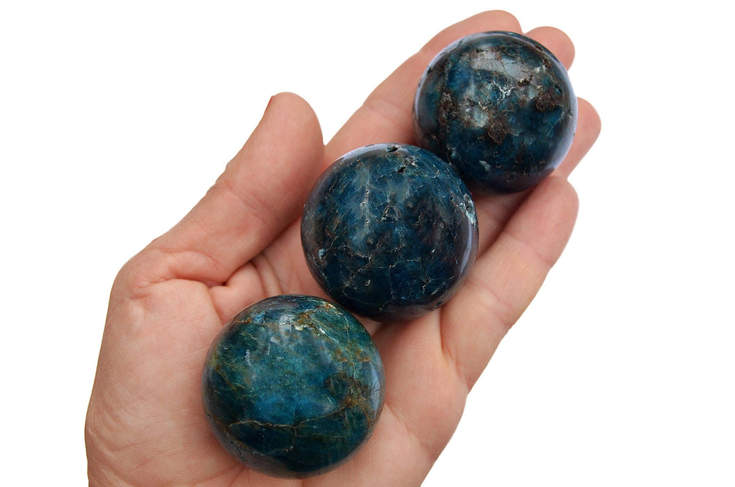 Apatite ball approx. 25mm-40mm