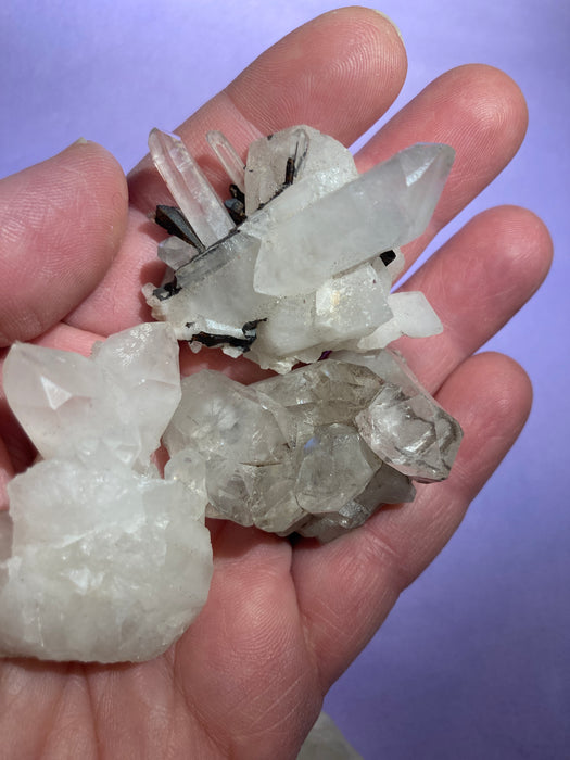 Vuorikristalli "druzy" n.4cm