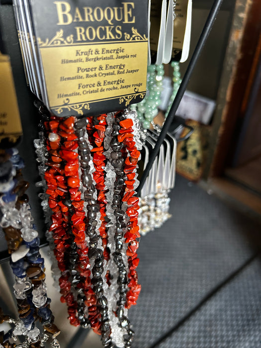 Baroque Rocks kristallikaulakorut (erilaisia)