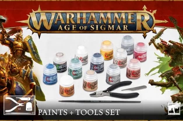 Age of Sigmar Paints+Tools - Warhammer