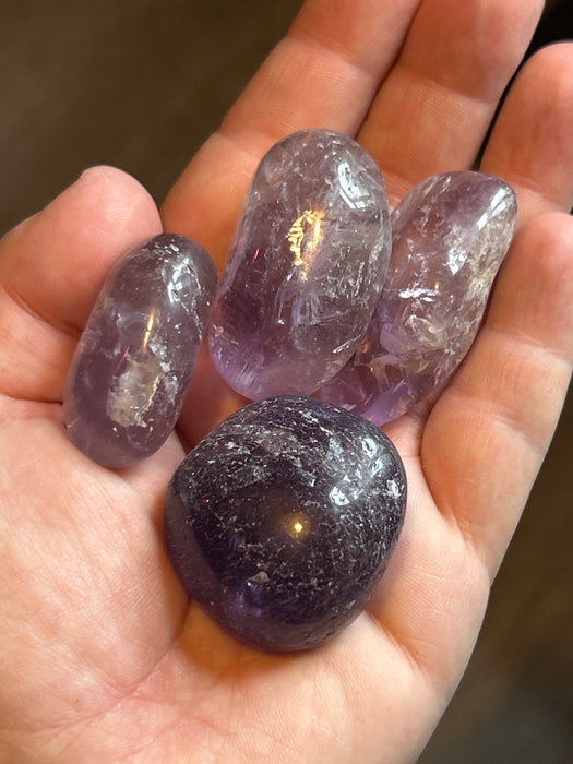 Ametisti 3-4cm hiottu