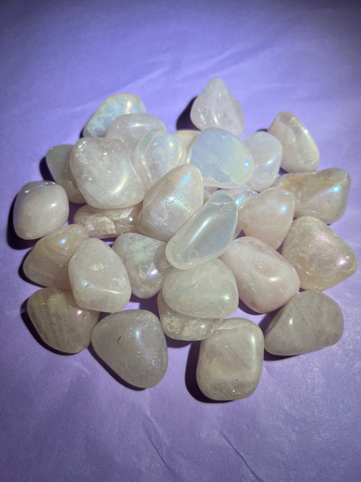 Enkeli Aura Ruusukvartsi hiottu n. 2-3cm