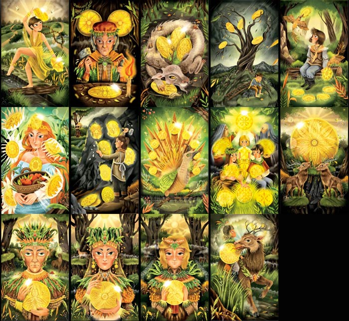 Fairy Tale Journey Tarot - Size 12cm, Black edges