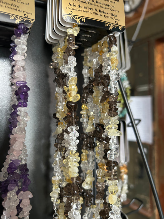 Baroque Rocks kristallikaulakorut (erilaisia)