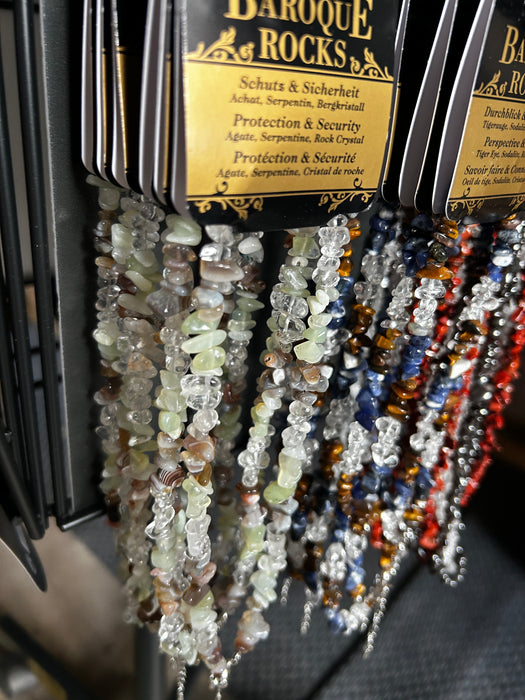 Baroque Rocks kristallikaulakorut (erilaisia)