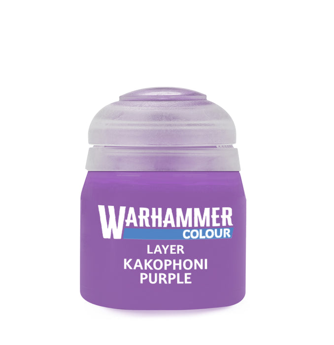 Layer: Kakophoni Purple 12 ml - Warhammer