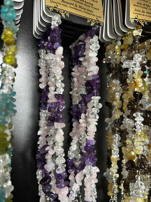 Baroque Rocks kristallikaulakorut (erilaisia)