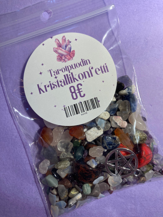 Crystal confetti