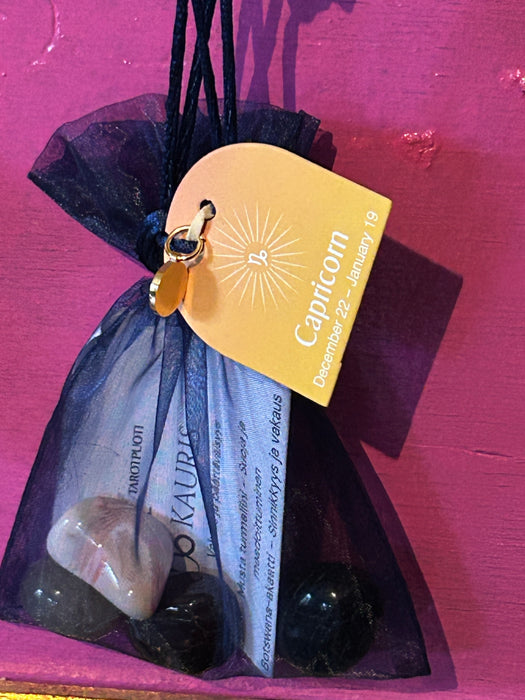 Tarotpuodin Horoskooppikristallisetti – jokaiselle tähtimerkille omansa