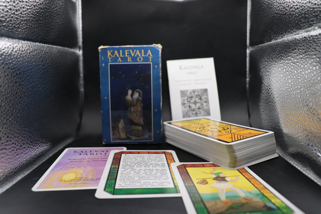 Kalevala Tarot ,  1996 - Kalervo Aaltonen (Rare, OOP, Preloved/käytetty)