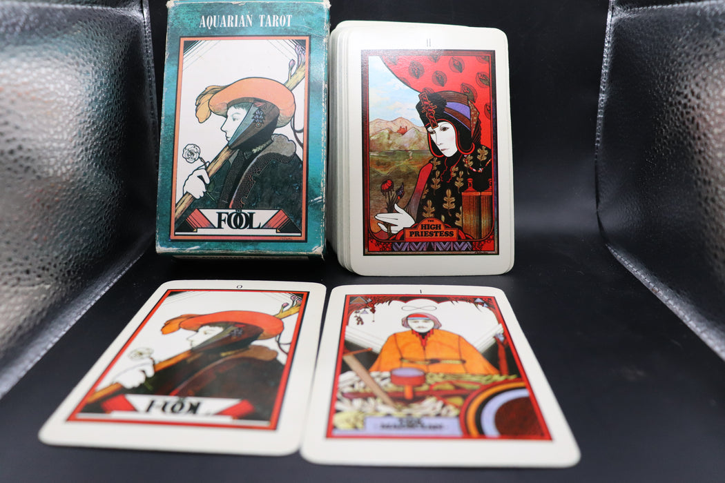 Aquarian Tarot – vintage/preloved