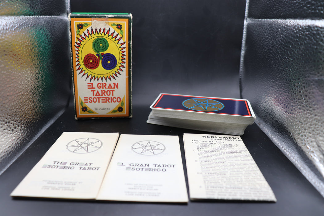 El Gran Tarot Esoterico Fournier (Vintage) (Preloved/käytetty)(1976)