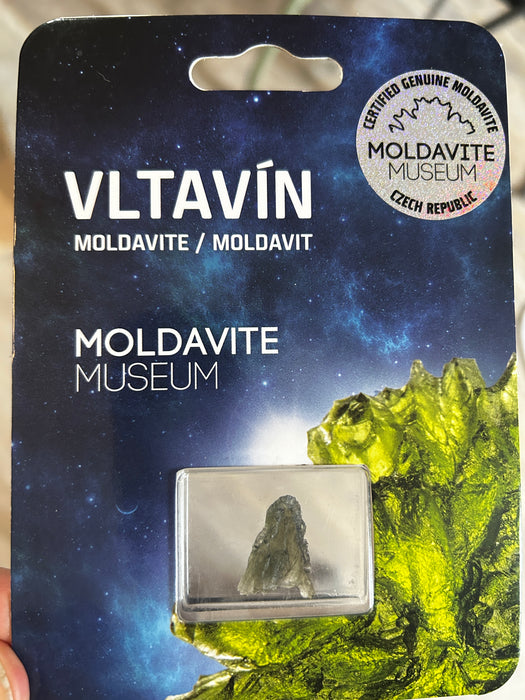 Moldaviitti, Tsekki 0,5g-1,5g (Besednice sever)