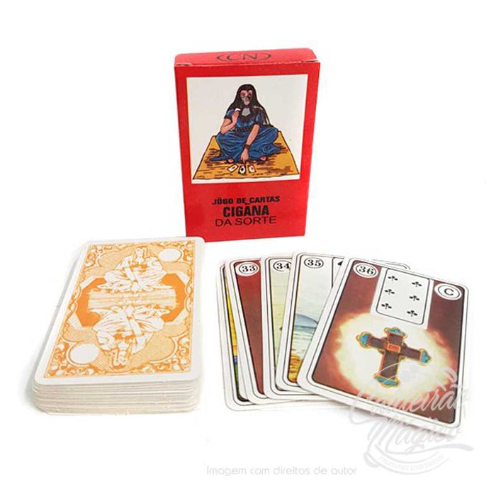 Jogo de cartas Cigana da sorte