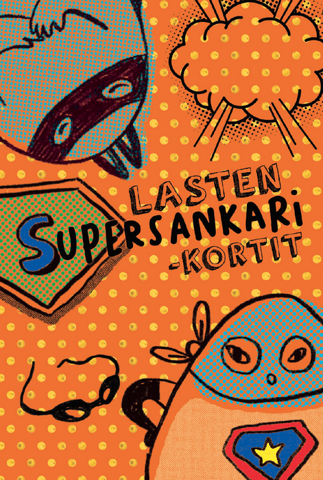 Lasten Supersankarikortit - Hidasta Elämää