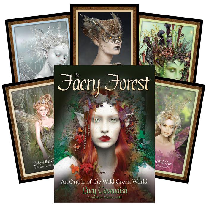 The Faery Forest: An Oracle of the Wild Green World - Lucy Cavendish, Maxine Gadd