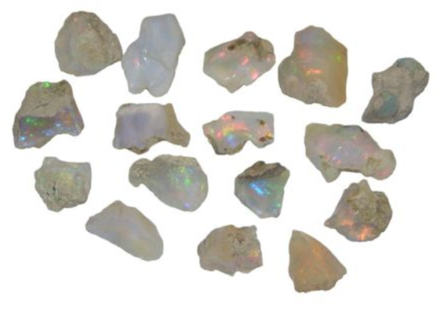 Etiopialainen leikkkaamaton opaali n.1-1,5cm