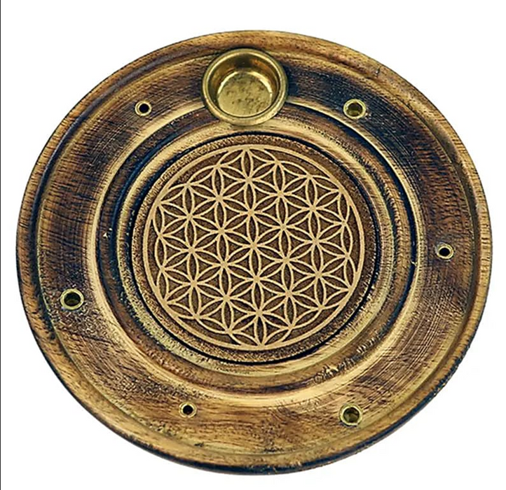 Suitsukealusta elämänkukka