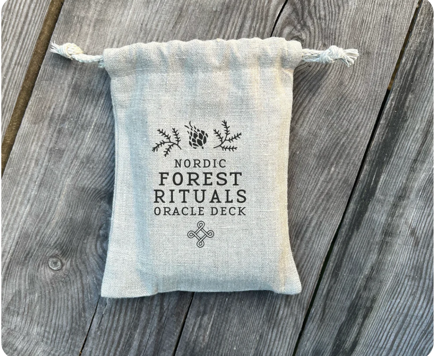 1st edition. Nordic Forest Rituals Oracle Cards - inspiroivat suomalaiset rituaalikortit- Reetta Ranta