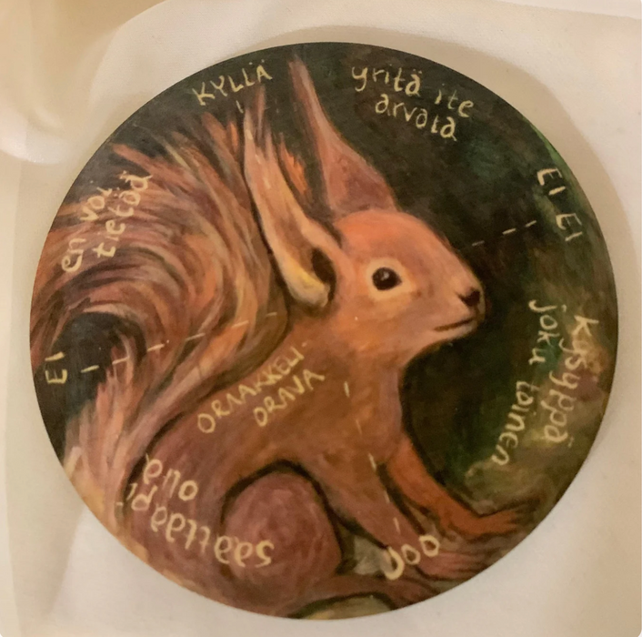 Orava heilurialusta (koivuvaneria) - Ulla Laisi