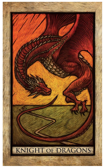 House Of The Dragon: Tarot Deck & Guidebook - Erica Davis