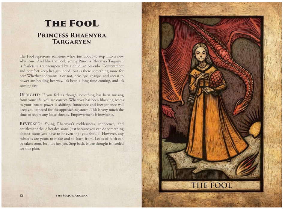 House Of The Dragon: Tarot Deck & Guidebook - Erica Davis