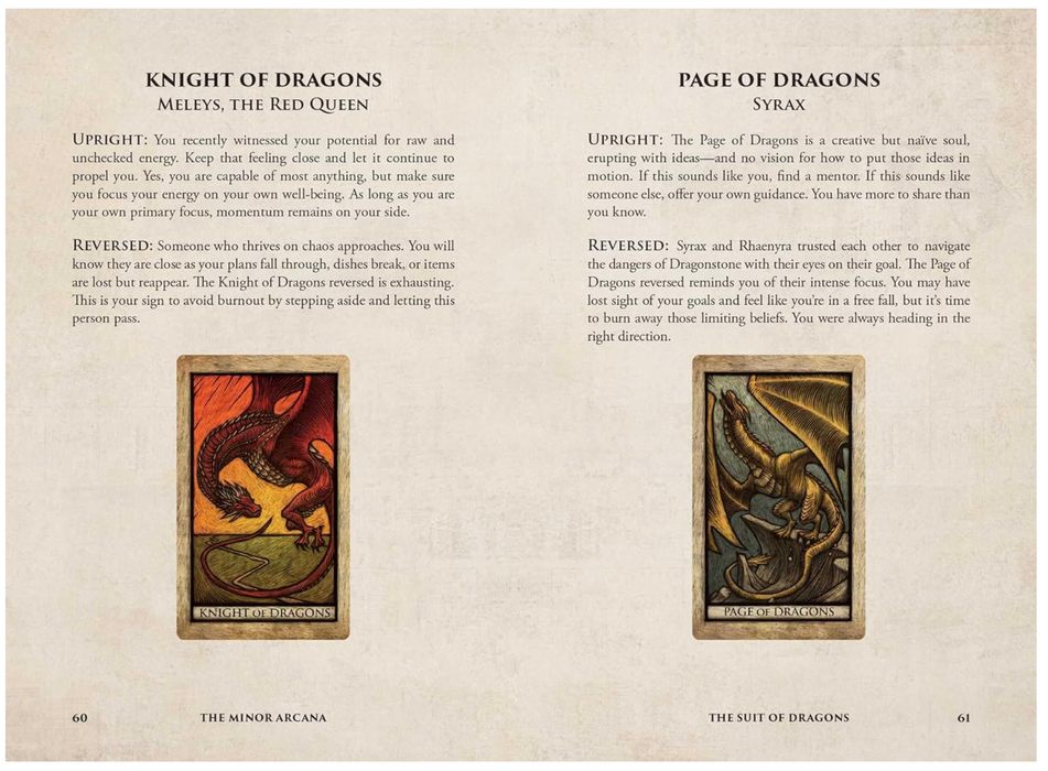 House Of The Dragon: Tarot Deck & Guidebook - Erica Davis