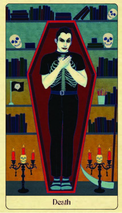 The Modern Goth Tarot Deckcard and handbook - Stephen Baird, Natalie Foss