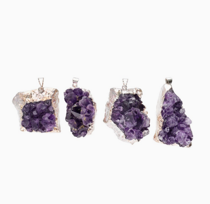 Suuri Ametisti druzy riipus (suuri tai pieni)